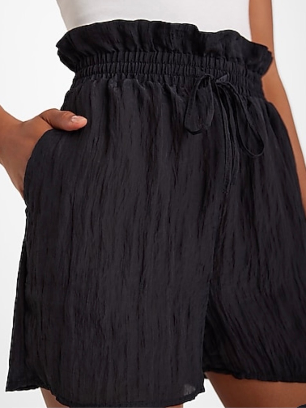 Express Black Women's Top - XS